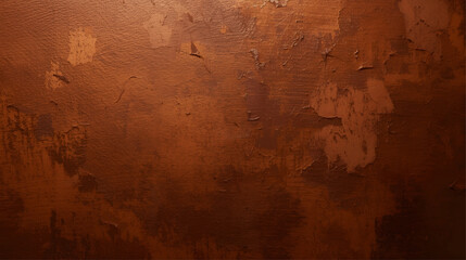Rustic Copper and Brown Textured Wall Surface
