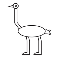 ostrich icon