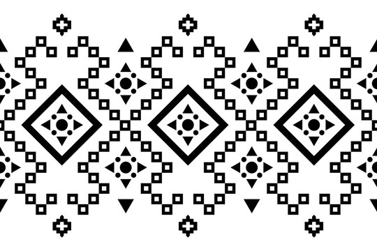 traditional ornamental motif design printed fabric material