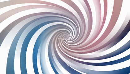A vibrant swirling pattern of red white and blue stripes creates depth