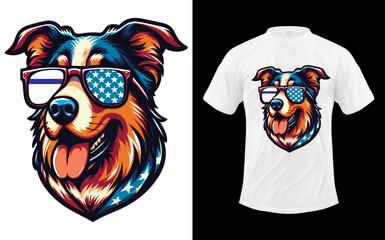 Belgian Malinois K9 Unit Thin Blue Line Flag Police