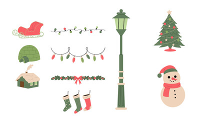 christmas, tree, holiday, fir, christmas tree, winter, decoration, xmas, vector, green, pine, celebration, star, illustration, season, symbol, card, december, ball, snow, evergreen, branch, year, new,