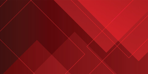 Abstract red Geometric Abstract Background with Overlapping Diagonal Shapes, illustration
