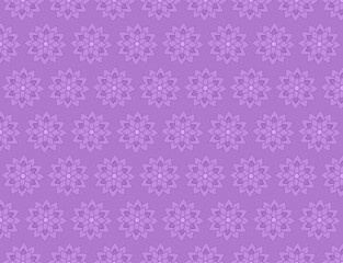 seamless pattern with purple flowers background wallpaper