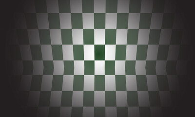 Warped Checkerboard Effect
