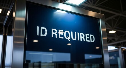 Identification Verification Display: Essential Signage for Secure Access and Identity Checks
