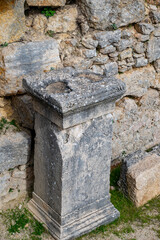 Cremna or Kremna (Ancient Greek: &Kappa;&rho;ῆ&mu;&nu;&alpha;), was an ancient town in Pisidia. It is situated in the district of Bucak. It stands in a remote valley on a high plateau dominating the ancient Cestrus River 