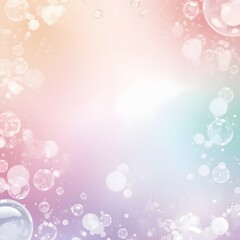 Pastel Bubble Dream Frame