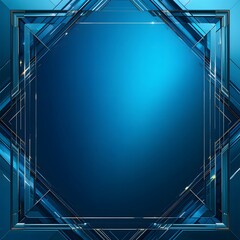 Digital Blue Tech Frame