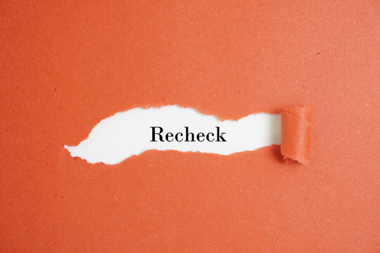 Recheck