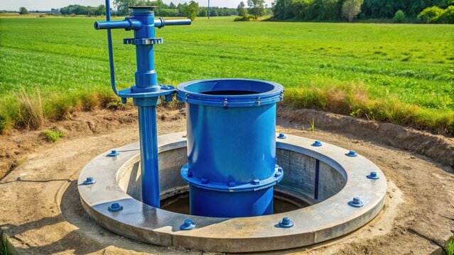Water Well Casing with External Cap