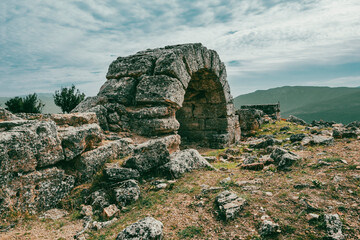Cremna or Kremna (Ancient Greek: Κρῆμνα), was an ancient town in Pisidia. It is situated in...