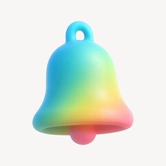 Colorful gradient bell icon