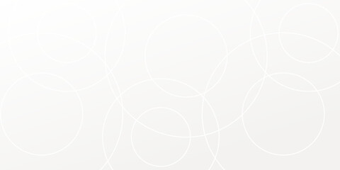 Modern graphic design element circles style concept for banner.