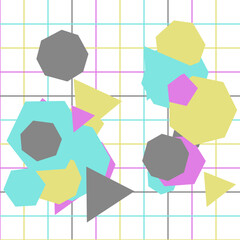 ivory badge abstract vector