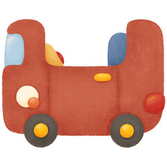 wooden toy car