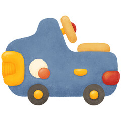 wooden toy car