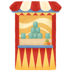 Carnival game tent