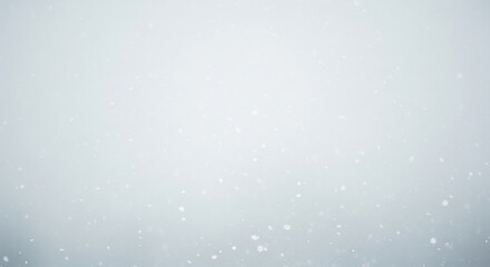 Light white winter snowfall texture with soft falling snow, minimal clean backdrop for Christmas graphics,