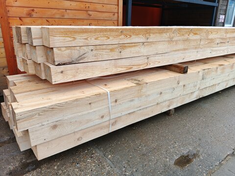 warehouse for construction boards