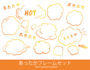 冬に大活躍！！あったかフレームのセット