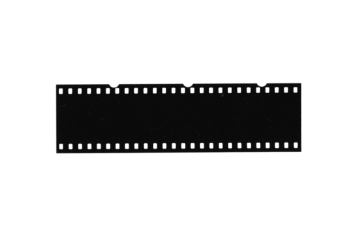 Blank camera roll strip for digital scrapbooking layout