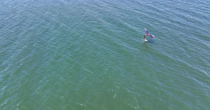 Kite surfing