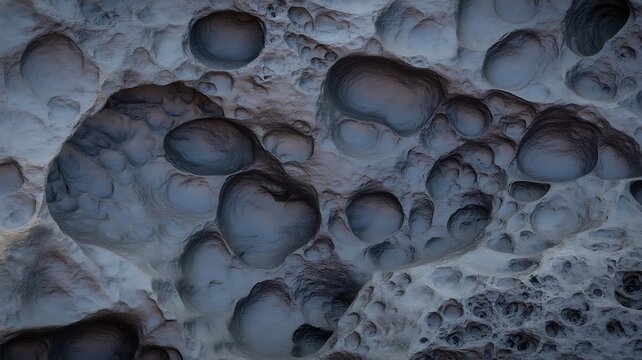 Dramatic lunar surface texture with craters and shadows, perfect for sci-fi concepts or abstract backgrounds, create a sense of mystery and otherworldliness