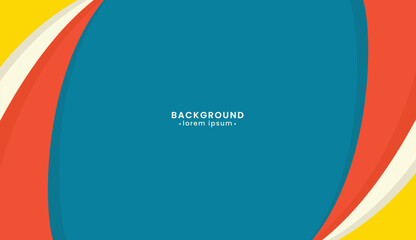 Overlapping shapes with bright colors for simple backgrounds. Suitable for graphic design projects and vibrant visuals in presentations.