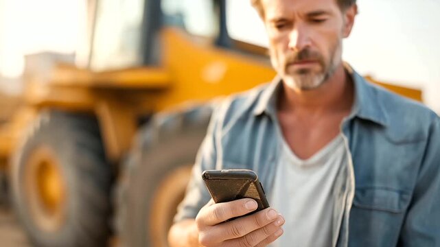 Man picking up damaged mobile phone defocused ground, faceless retrieval moment, phone visualization detail, blurred surface background, accident concept, pickup interface, damage