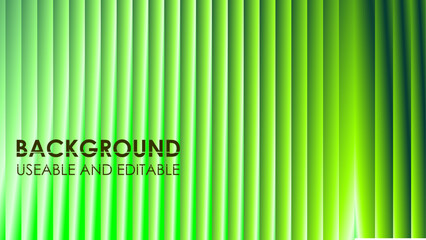 A smooth vertical bar pattern blending deep teal to bright lime green with a dynamic lighting effect for design