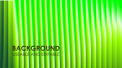 A smooth vertical bar pattern blending deep teal to bright lime green with a dynamic lighting effect for design