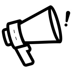 megaphone for protesting icon