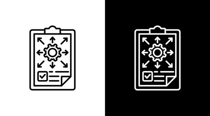 Project Scope With Icon Set Design