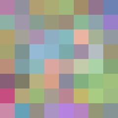 Pastel Multicolor Square Grid Background Pattern