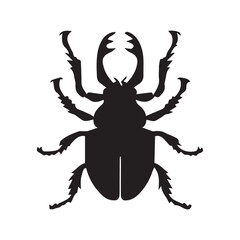 vector illustration of a bug