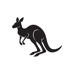 kangaroo vector illustration