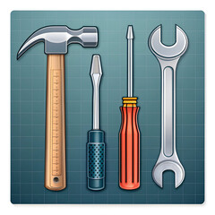 tool vector graphics illustration eps source file