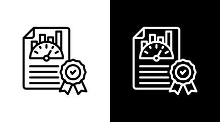 Financial Milestone With Icon Set Design