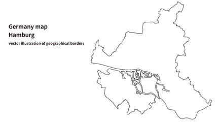 Hamburg Map – Detailed City-State Map of Germany