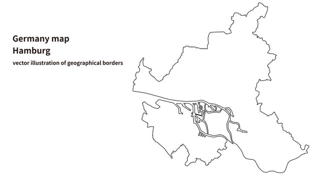 Hamburg Map &ndash; Detailed City-State Map of Germany