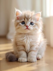 Cute Baby Kitten Photography Collection in Natural Soft Light