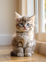 Cute Baby Kitten Photography Collection in Natural Soft Light