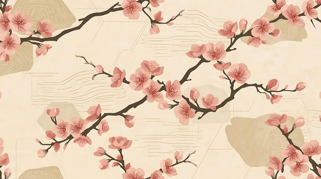 Japanese pattern background