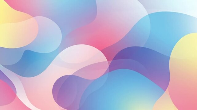 Dynamic pastel gradients flow and blend seamlessly for a modern and vibrant background effect, perfect for adding soft, creative energy to designs