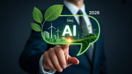 AI and ESG integration for sustainable future growth by 2026 vision