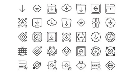 File Management Icon Kit