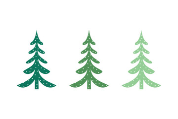 Chrismas tree vector, icon, tree 
