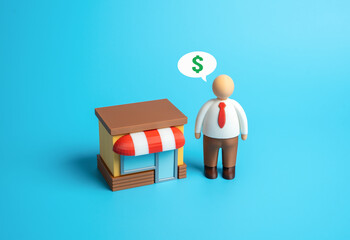 A businessman and his small business. Seeking investment for development and advertising. Grants...