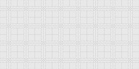 Art Deco Geometric Design Pattern for Seamless Transparent Background Template